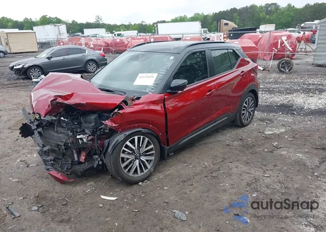 2023 Nissan Kicks Sr Xtronic Cvt z USA, uszkodzony, nr VIN 3N1CP5DV5PL541279